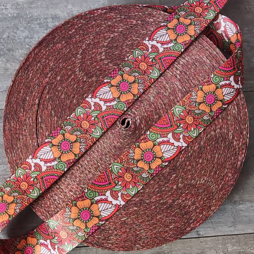 Лента ременная 38 мм Медовая поляна п/э  LRP_38HM - фото товара фото 2