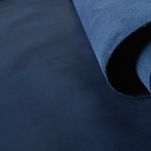 Кожа Краст 1,1-1,3 мм Темно-синий фото 4