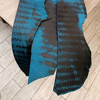 Кожа Пола краст 4,0-4,2 мм Шарк Бирюзовый