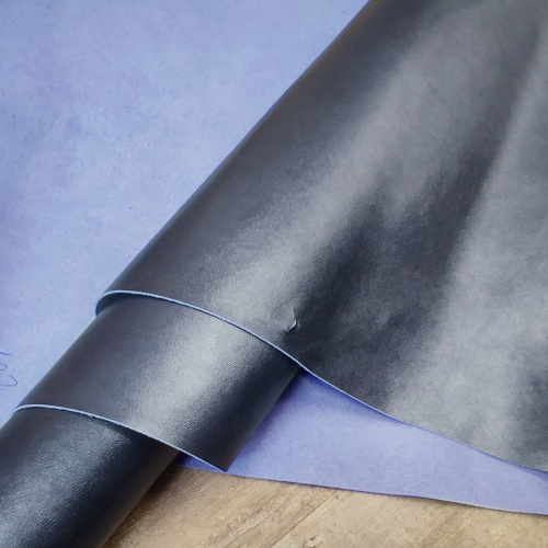 Кожа КРС 1,0 мм с покр. Темно-синий перламутр Италия фото 4 Кожа КРС 1,0 мм с покр. Темно-синий перламутр Италия фото 4