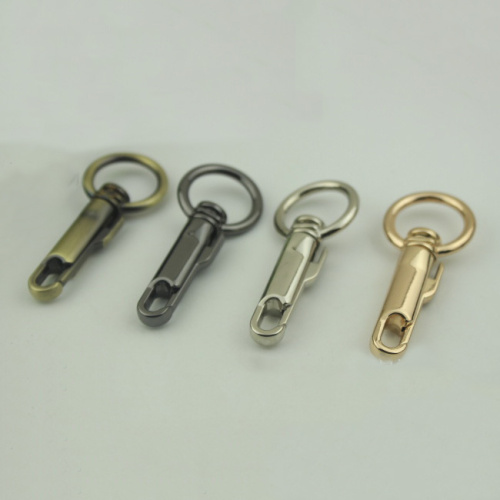 Карабин металлический 22 мм поворотный с пружинкой