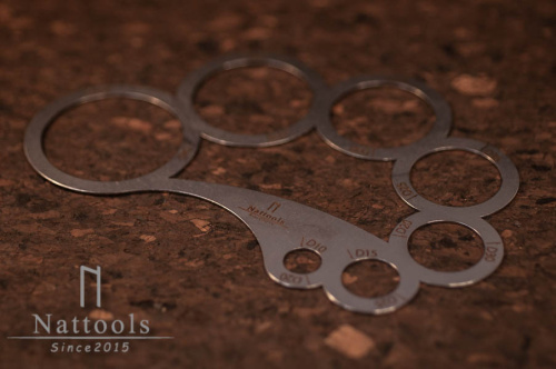 Шаблон круги Аткинсона Nattools  T06/31 - фото товара фото 2