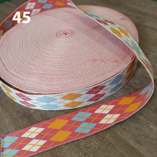 Лента ременная стропа 50 мм Британские ромбы Двусторонняя фото 11