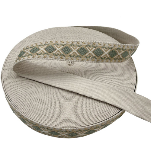 Лента ременная стропа 50 мм толщ. 2.1 мм фактурная Ромбы фото 4