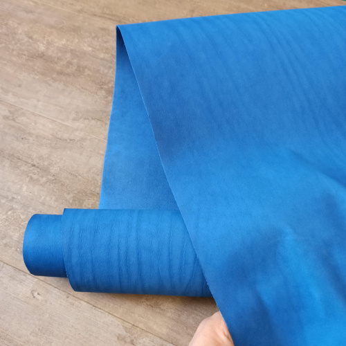 Кожа Вороток краст 1,3-1,5 мм Голубой фото 3