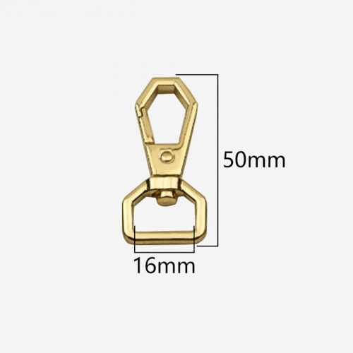 Карабин металлический шестиугольный 13-20 мм фото 3
