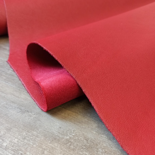 Кожа КРС 1,2-1,4 мм Бергамо Красный фото 5