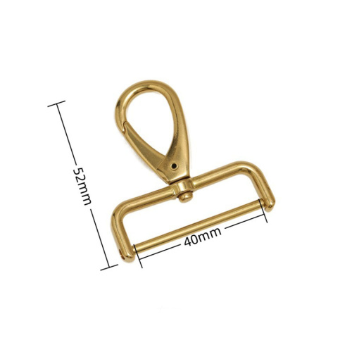 Карабин 15-40 мм с винтом Латунь арт.1540 фото 6