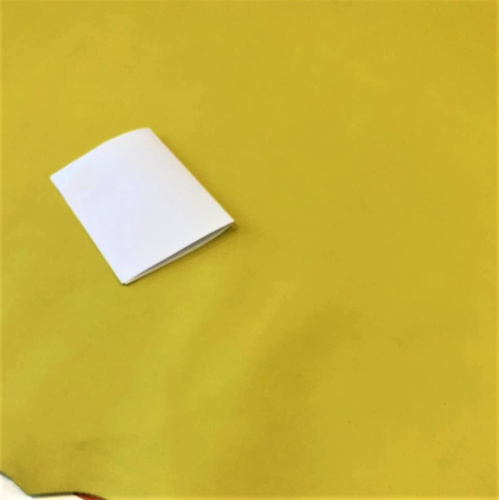 Кожа КРС 1,4 мм с покр. Желтый MASTROTTO Италия фото 5