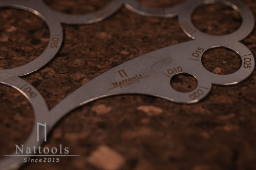 Шаблон круги Аткинсона Nattools  T06/31 - фото товара фото 3