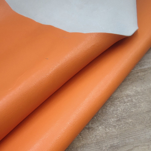 Кожа Сафьяно 1,3-1,5 мм Оранжевый Италия фото 3