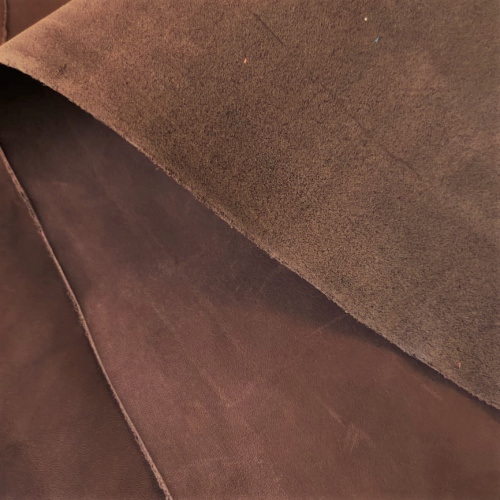 Кожа Краст 1,3-1,5 мм Коричневый фото 4