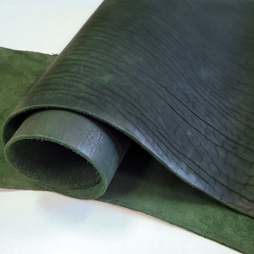 Кожа Вороток ШСК краст 3.6-4 мм Изумруд Белоруссия фото 6