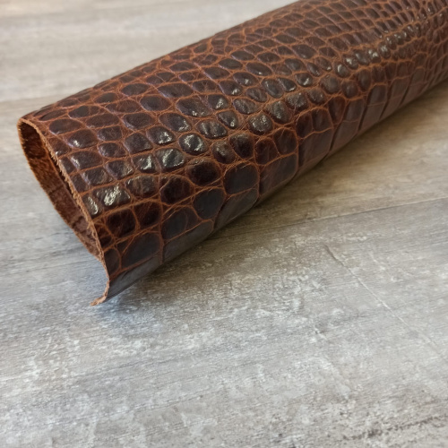 Кожа Кайман 1,0 Табак Турция