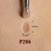 Штамп для тиснения по коже P206 PGF углеродистая сталь  - купить для кожевенного хобби