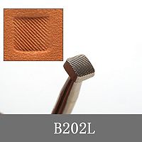 Штамп для тиснения по коже B202L AG  - купить для кожевенного хобби