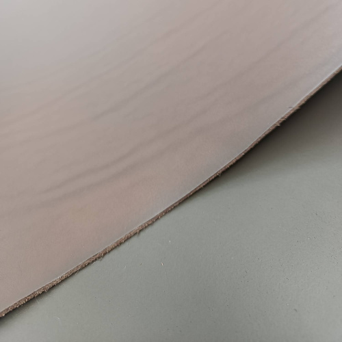 Кожа чепрак 2,2 мм раст. дубл. Коричневая Conceria Италия  фото 2