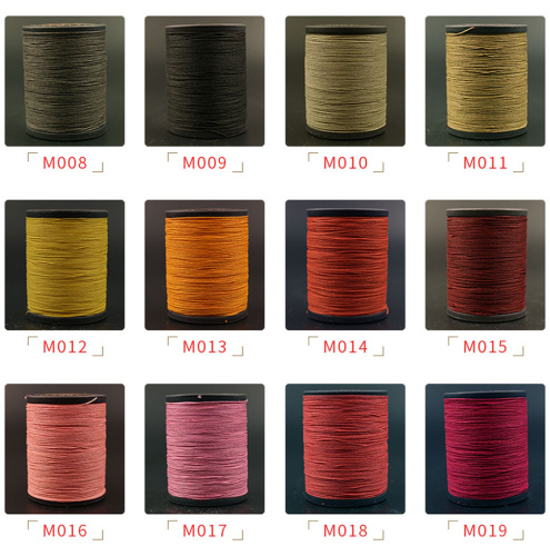 Нить для кожи вощеная Millo 0,55 мм лен  фото 6