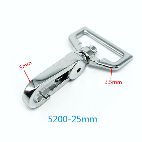 Карабин металлический 25 - 38 мм арт. 5200 фото 5