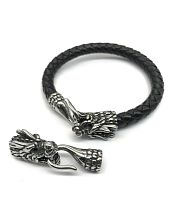 Замок 8 мм Дракон с крюком Сталь  - купить для кожевенного хобби