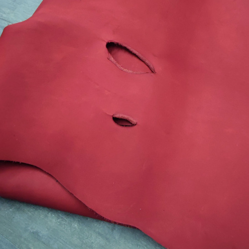 Кожа Краст 1,2-1,4 мм Красный фото 2