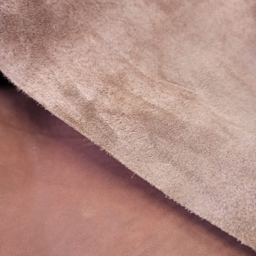 Кожа Вороток краст 1,1-1,3 мм Коньяк фото 3