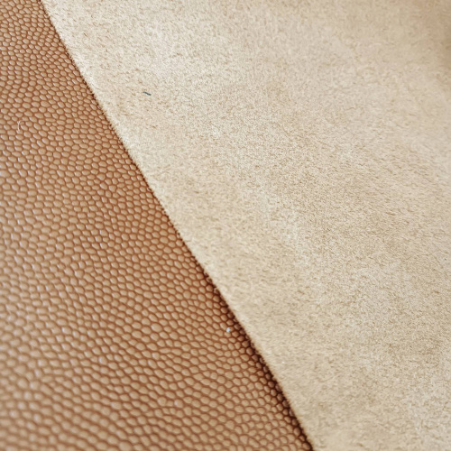 Кожа Шагрень 1,2-1,4 мм Рыжая фото 4