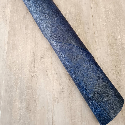 Кожа КРС 1,0 мм Слон Синий Турция