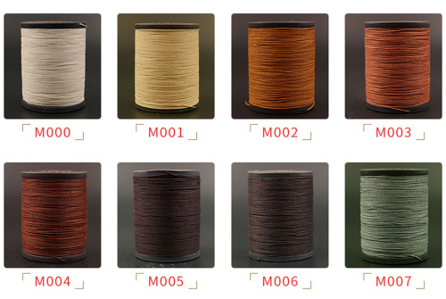 Нить для кожи вощеная Millo 0,55 мм лен  фото 7