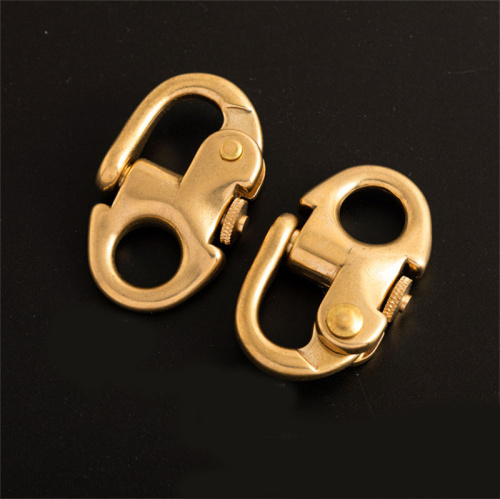 Карабин 12 мм латунь с пружинкой   FDG-12P - фото товара фото 4