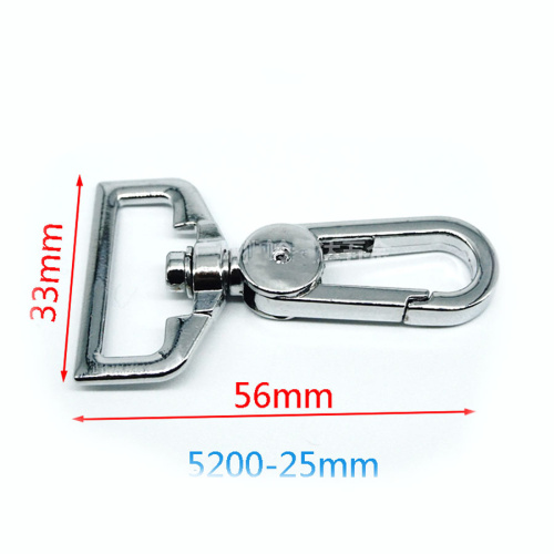 Карабин металлический 25 - 38 мм арт. 5200 фото 4