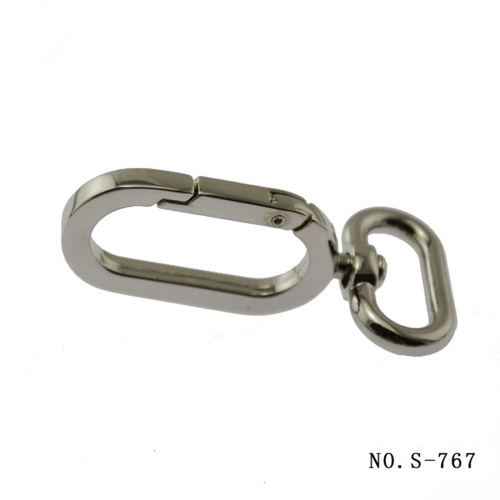 Карабин металлический 20 мм овальный S-767  S-767 - фото товара фото 2