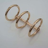 Кольцевой механизм для альбомов золото  - купить для кожевенного хобби