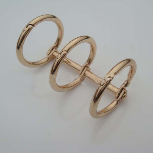 Кольцевой механизм для альбомов золото  LR4019 - фото товара