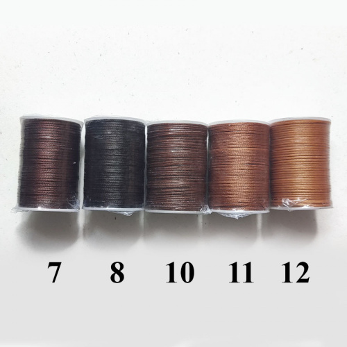Нить для кожи вощеная 1,2 мм плоская Bayonet фото 2