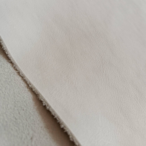 Кожа теленок 1,2-1,4 мм хромового дубл. Белый Италия фото 2