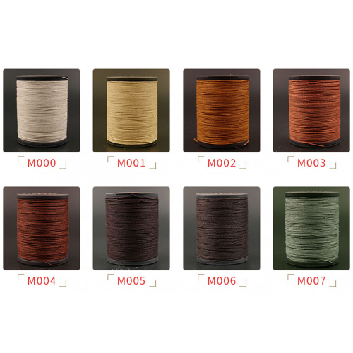 Нить для кожи вощеная Millo 0,55 мм лен  фото 8