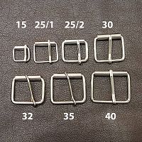 Пряжка 15-40 мм с роликом Z1540