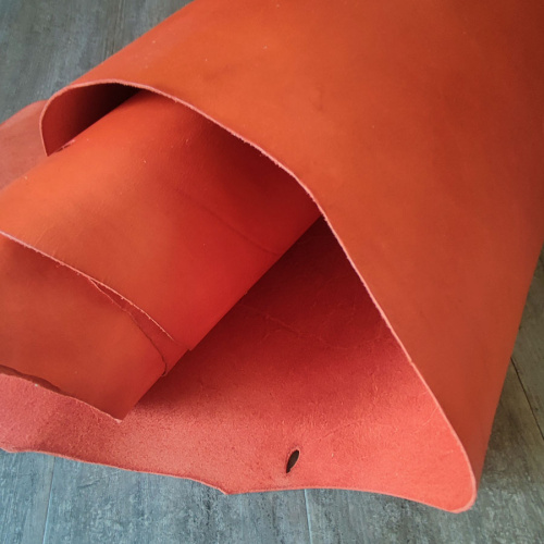 Кожа Пола 1,2 мм растит. дубл. BUTTERO 12 Оранжевый фото 7