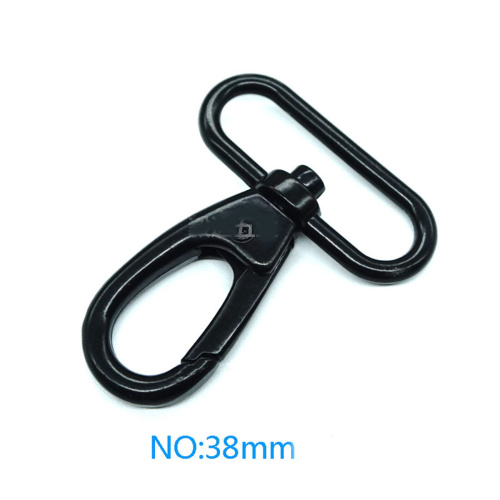 Карабин металлический 38 мм черный A38  KM-arm A38 - фото товара фото 4