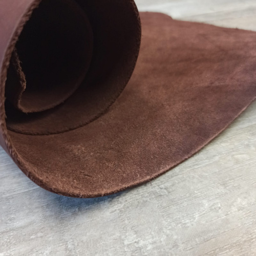 Кожа Вороток краст 2,1-2,5 мм Коньяк фото 2