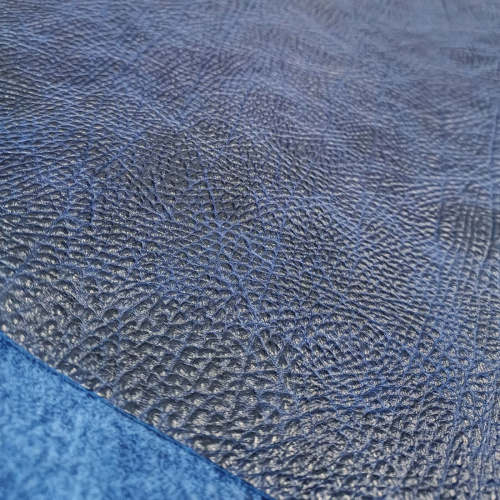 Кожа КРС 1,0 мм Слон Синий Турция фото 2