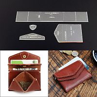 Уценка! Шаблоны-лекала для портмоне AAB-94  - купить для кожевенного хобби