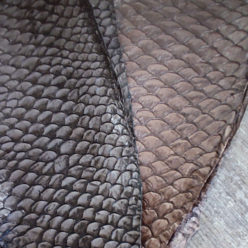 Кожа рыбы 0,7 мм Карп глянец фото 16