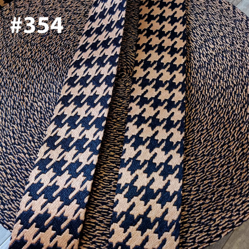 Лента ременная стропа 50 мм Жаккард Гусиная лапка фото 7