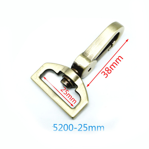 Карабин металлический 25 - 38 мм арт. 5200 фото 8