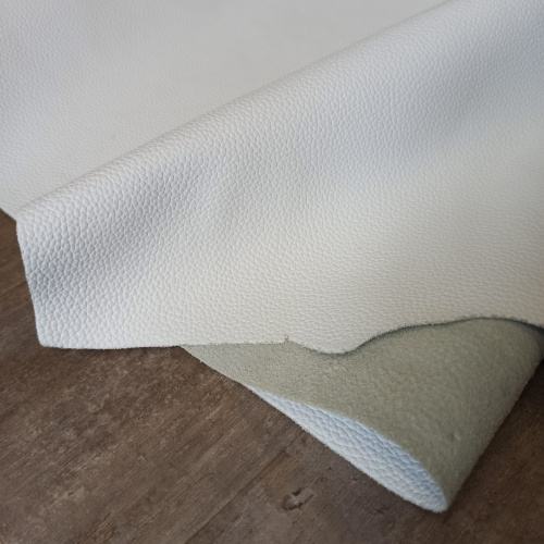 Кожа Флотер 1,2 мм белый фото 4