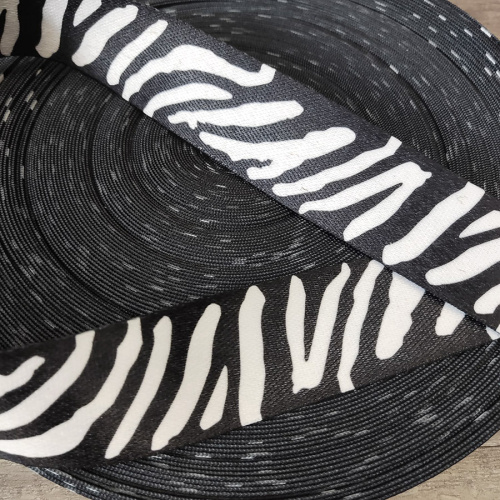 Лента ременная 38 мм Зебра п/э  LRP_38ZBR - фото товара фото 4