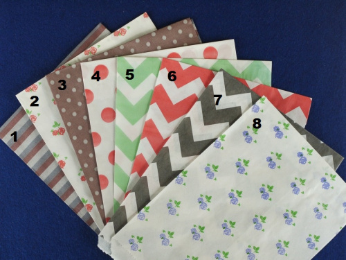 Крафт пакеты плоские 13 х 18 см