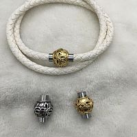 Концевик магнитный 5 мм для круглых браслетов Бабочки